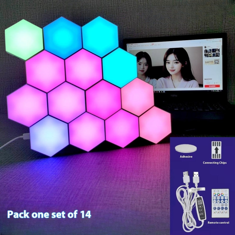 Background Wall Quantum Esports Atmosphere Light Strange Light Board