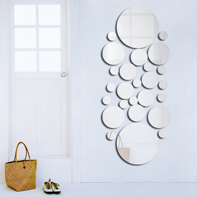 3D Acrylic Mirror Wall Sticker