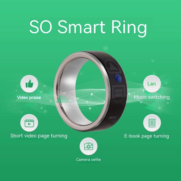 E-book Flip AI Voice Wear Ring