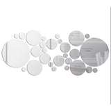 3D Acrylic Mirror Wall Sticker